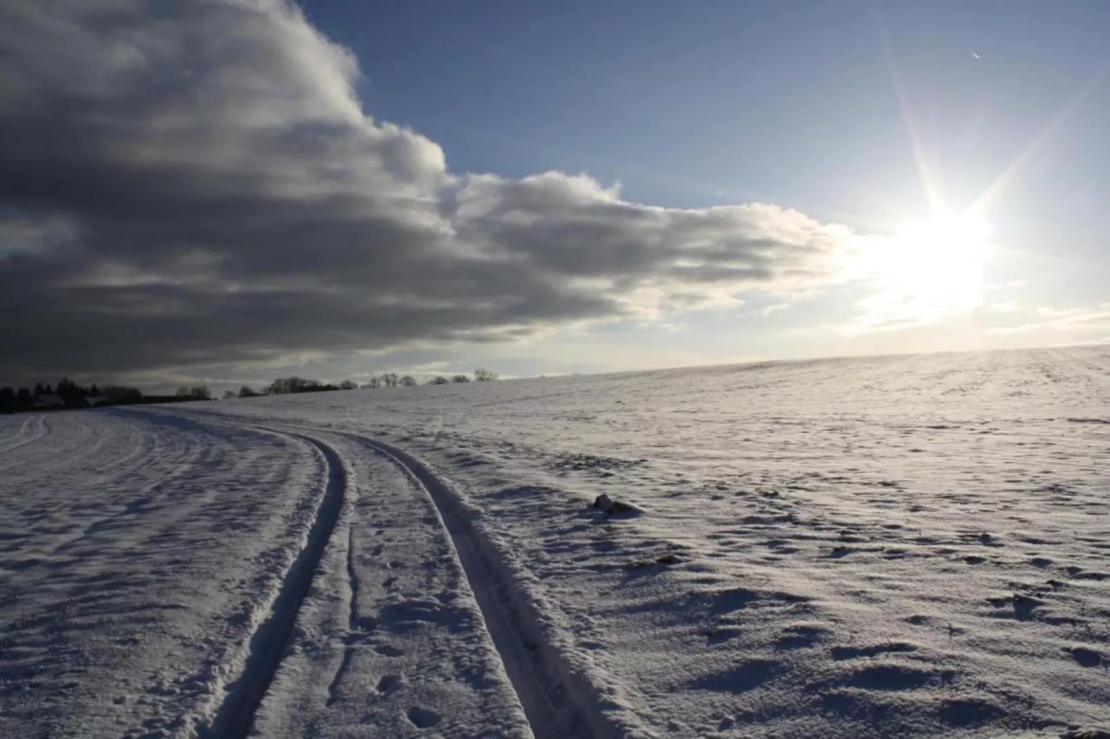 Holzhaus Andi-Gebied winter 20km