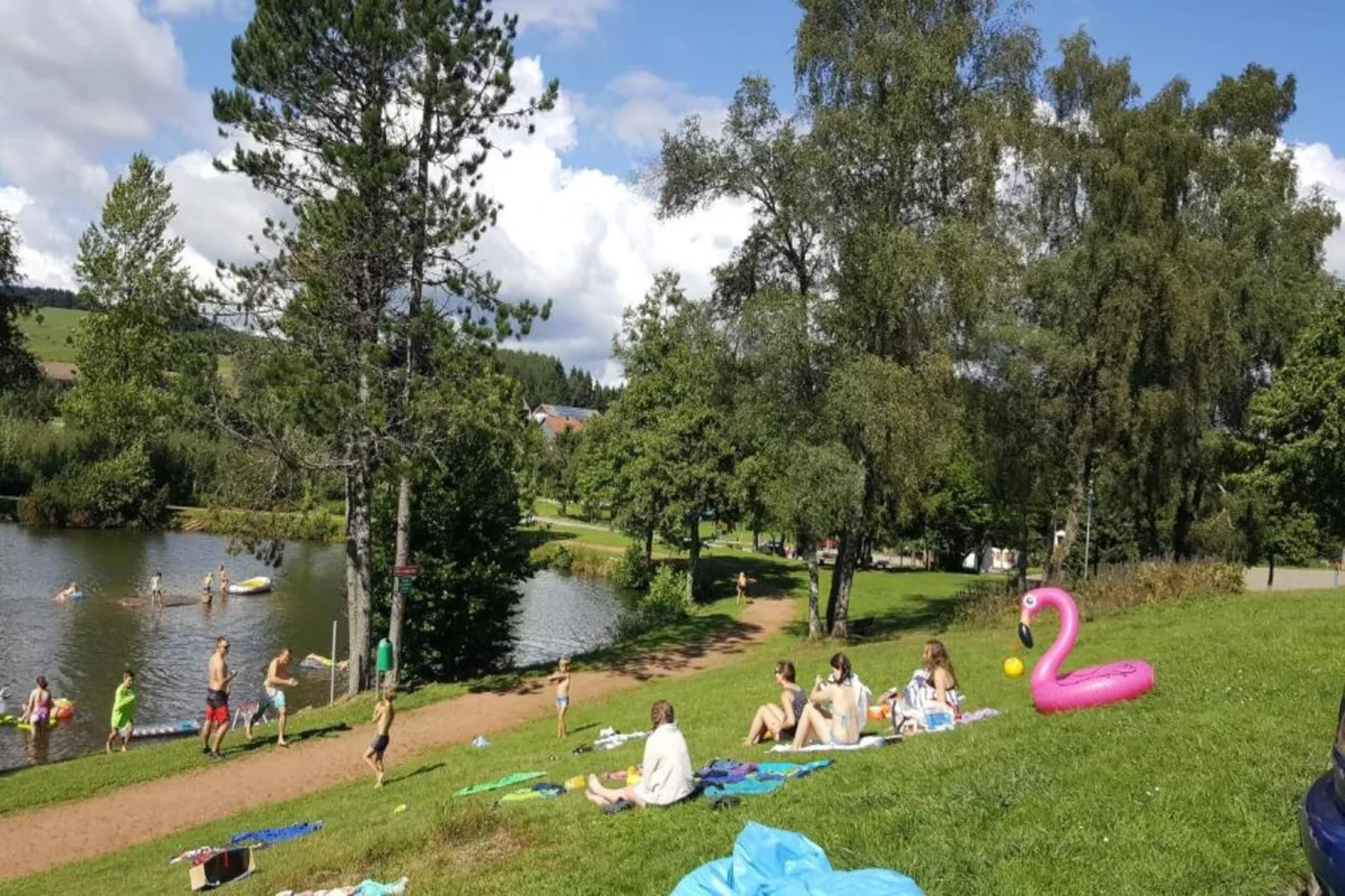 Bernau-Gebieden zomer 20km