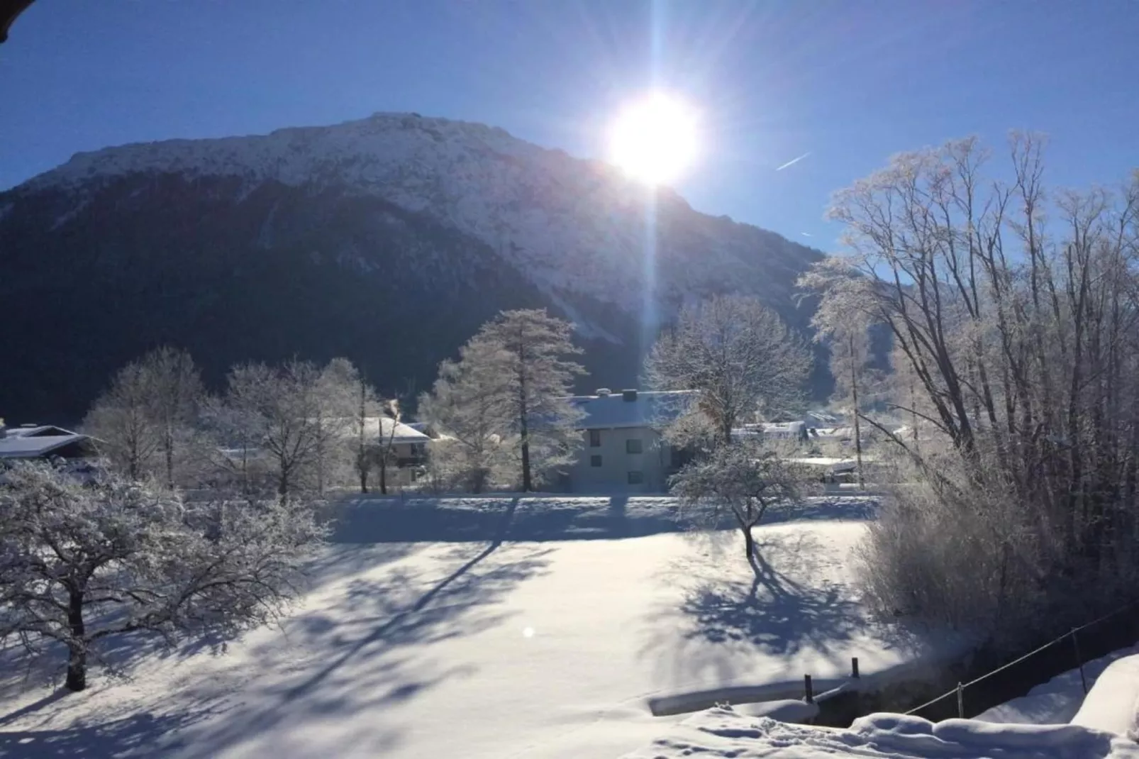 Im Chiemgau-Gebied winter 20km