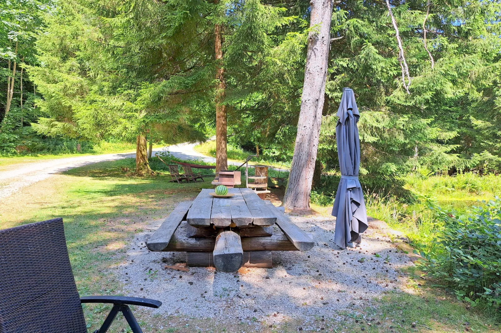 Holiday flats Forellenhof Dabo  / Typ A - 2 Erw 55 qm-Tuinen zomer