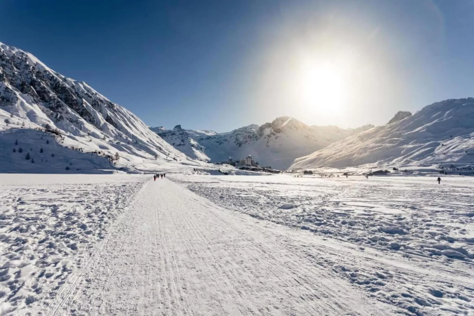 Le Hameau du Borsat 4-Gebied winter 5km