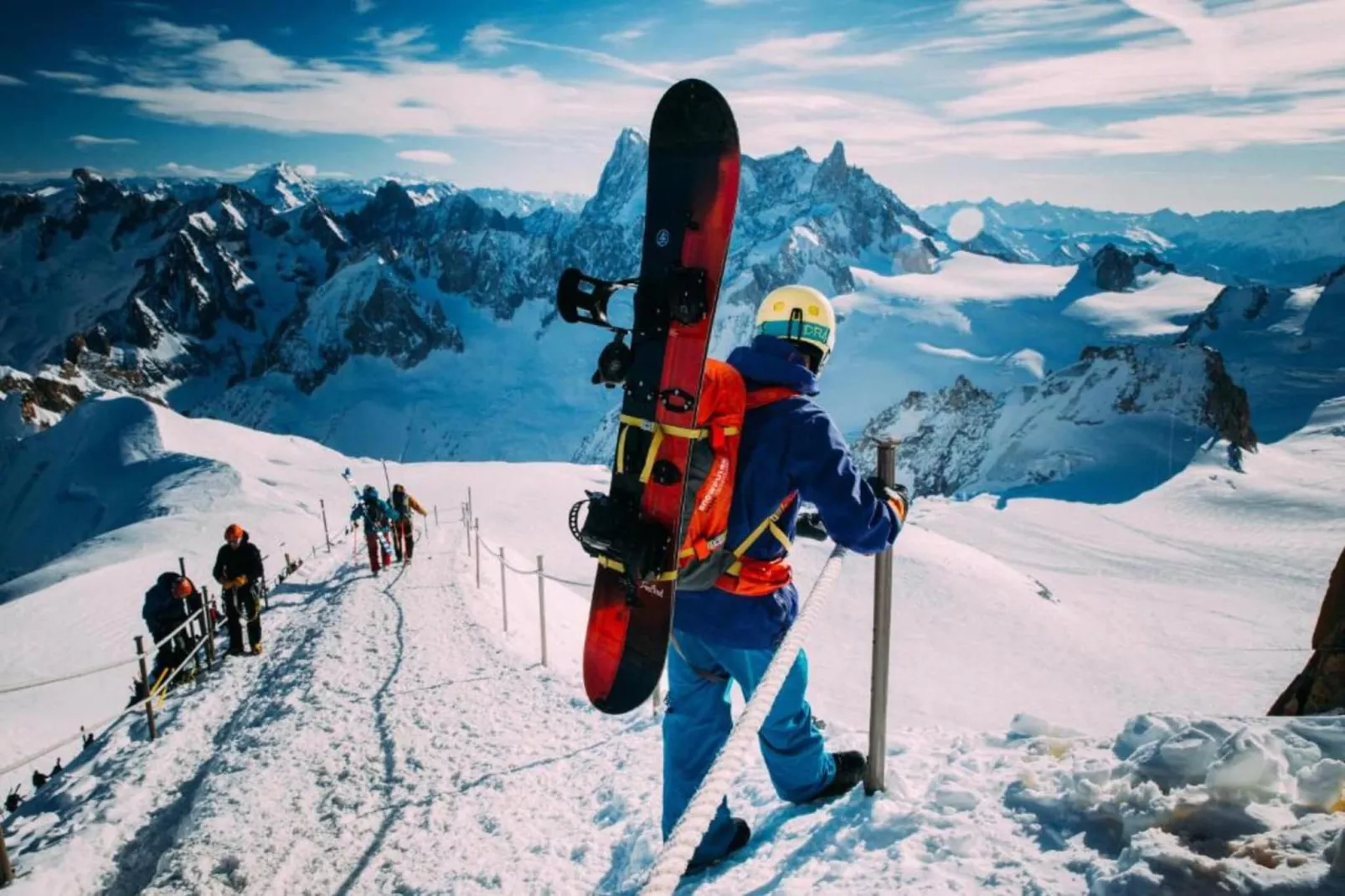 Resort les Portes du Mont Blanc 6-Gebied winter 5km