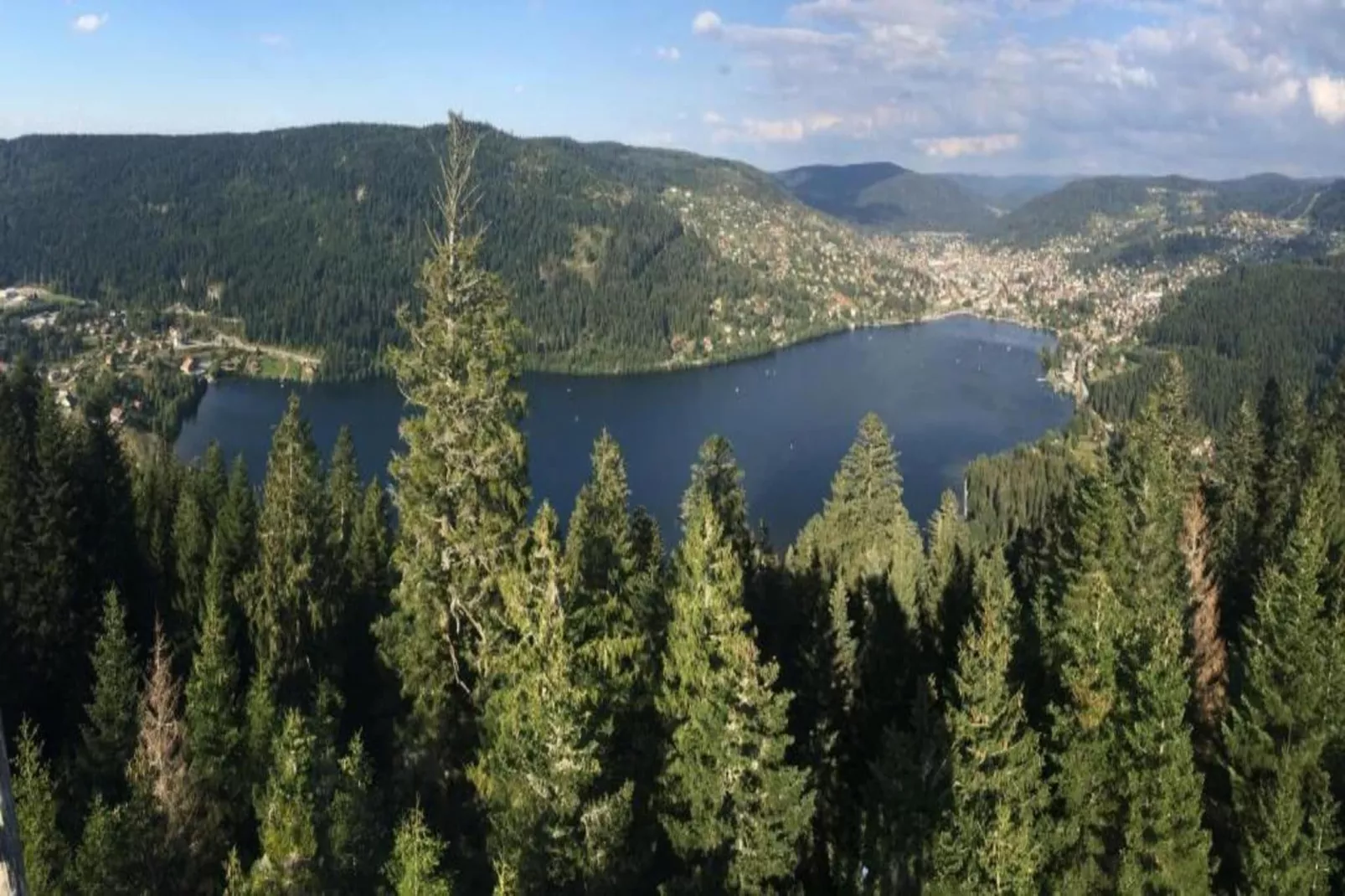 Le Chamois-Gebieden zomer 20km