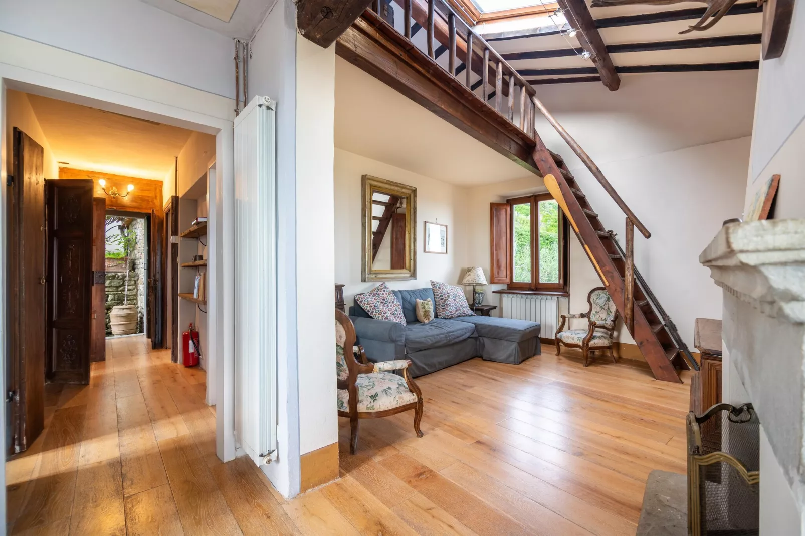 Villa Letizia-Woonkamer