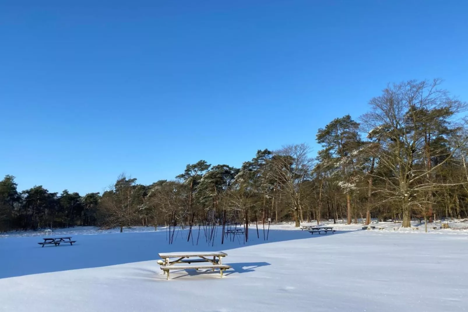 Dorpswoning Het Knusse-Gebied winter 20km