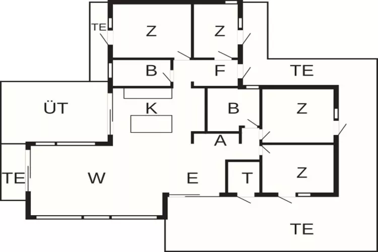 8 persoons vakantie huis in Hirtshals-By Traum-Plattegrond