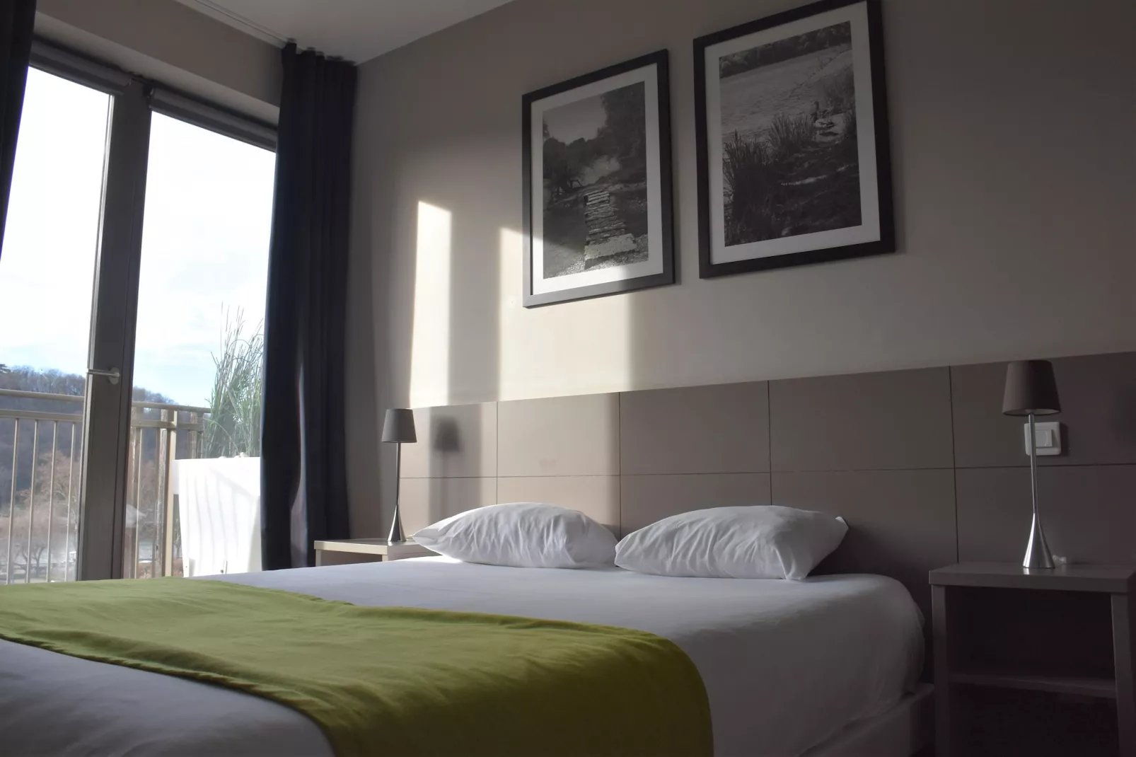 Résidence Lyon Dock Ouest / Chambre Confort 2 pers-Slaapkamer
