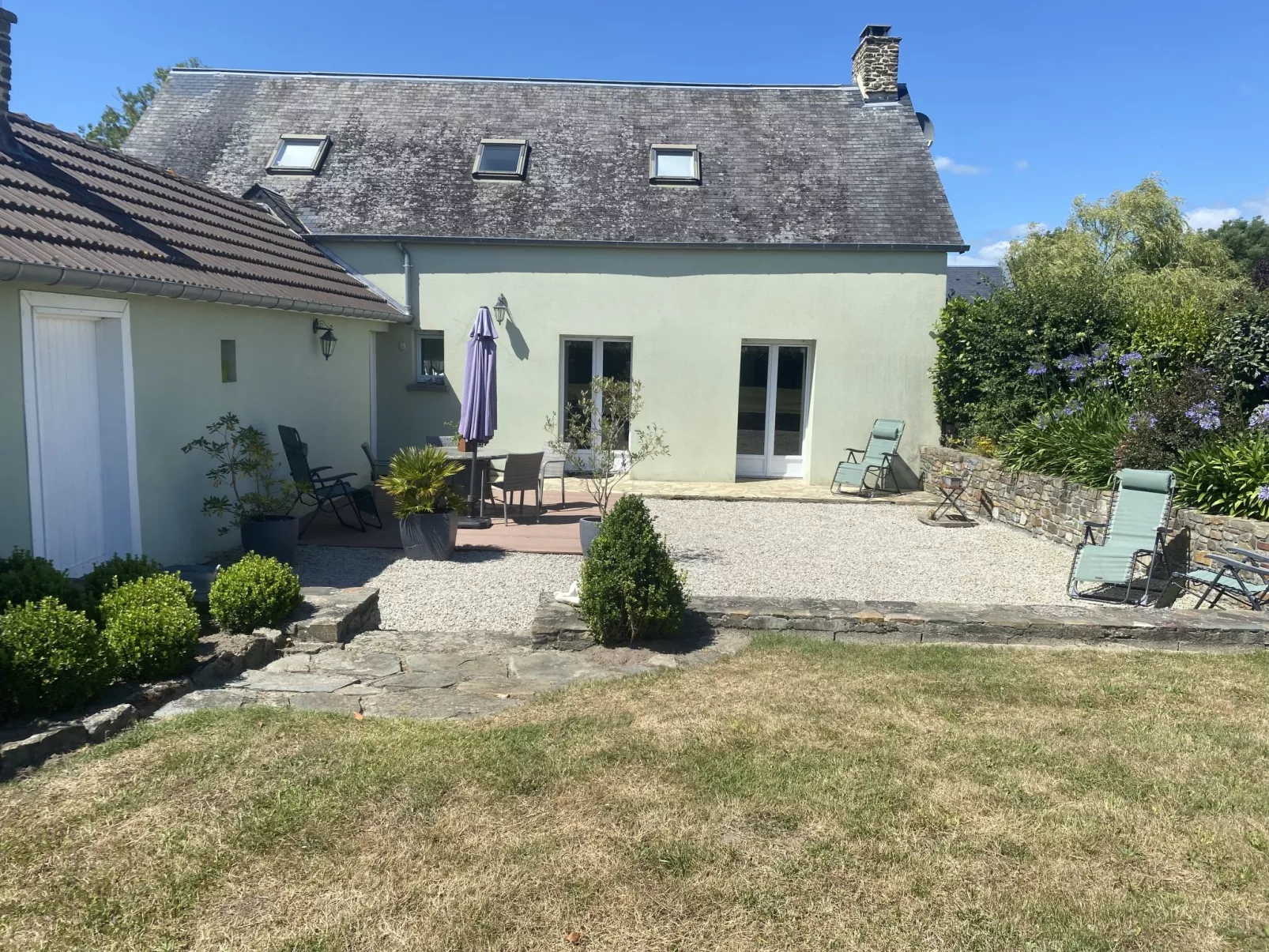 Cottage du Hamel es Clos-Buiten