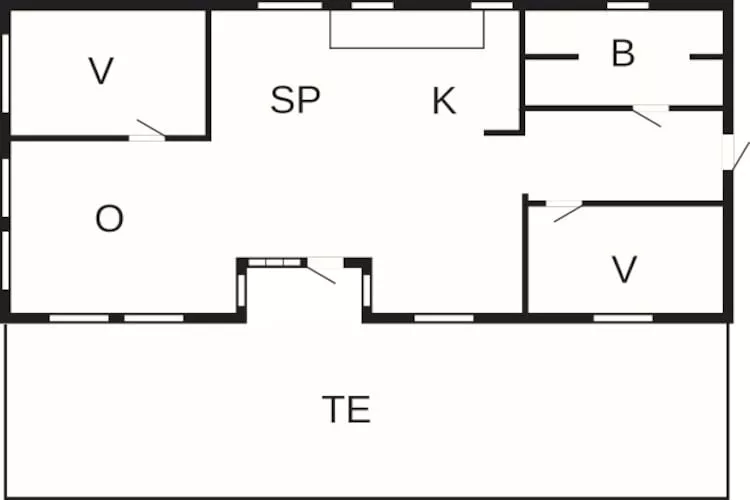 6 persoons vakantie huis in Højby-By Traum-Plattegrond