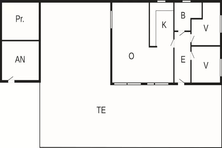 4 persoons vakantie huis in Holbæk-By Traum-Plattegrond