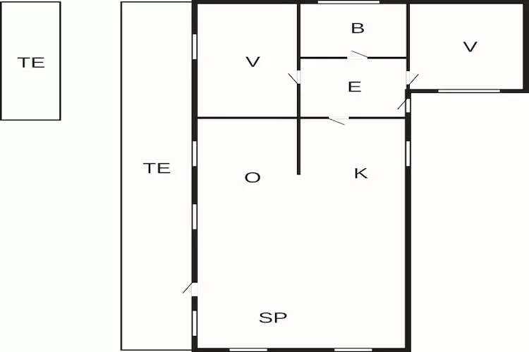 5 persoons vakantie huis in Asaa-By Traum-Plattegrond
