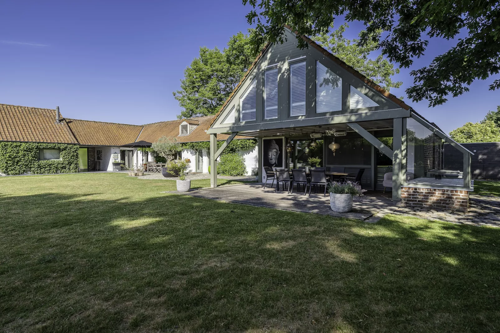 Casa Olivos-Tuinen zomer