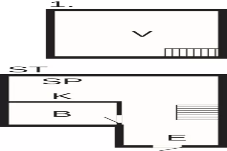 2 persoons vakantie huis in Brovst-By Traum-Plattegrond