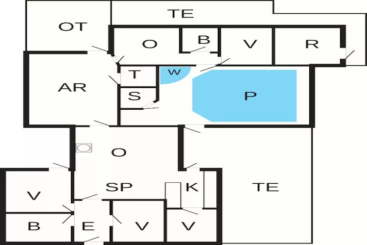 8 persoons vakantie huis in Ebeltoft-By Traum-Plattegrond