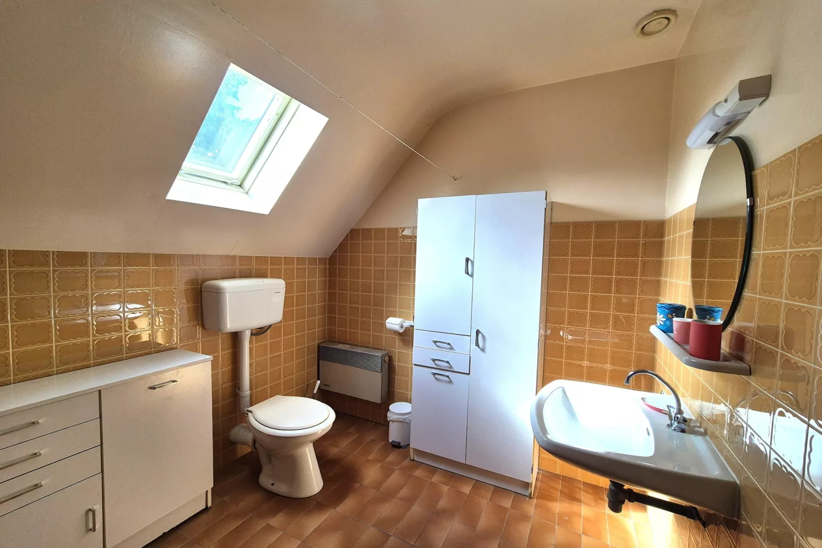 Holiday flat Matignon-Badkamer