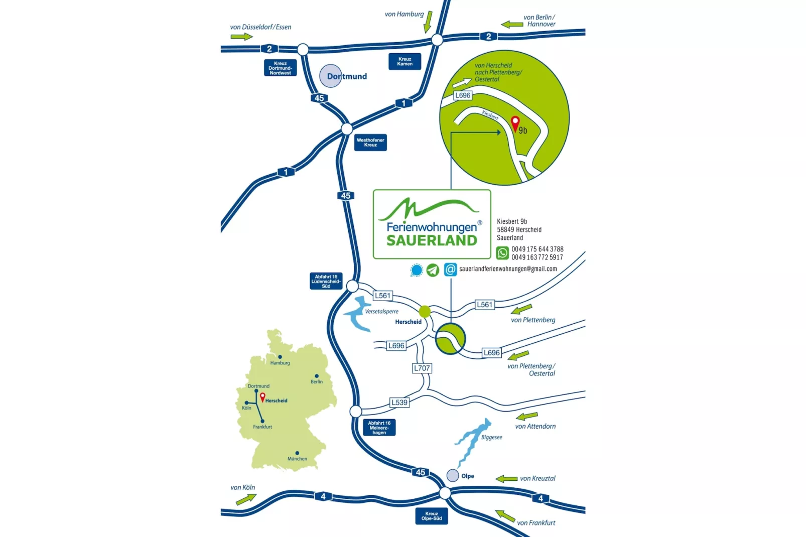 Green Buildings Ferienwohnung Herscheid-Sauerland-Gebieden zomer 5km