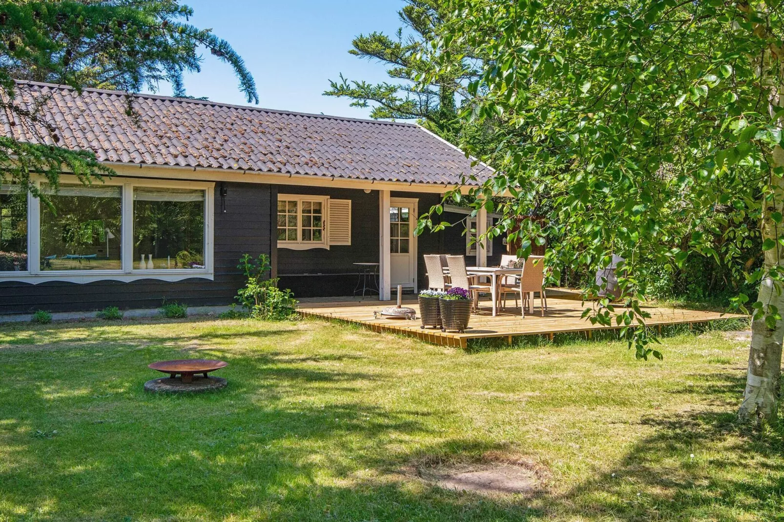 Vrijstaand vakantiehuis in Ulfborg vlak bij haven