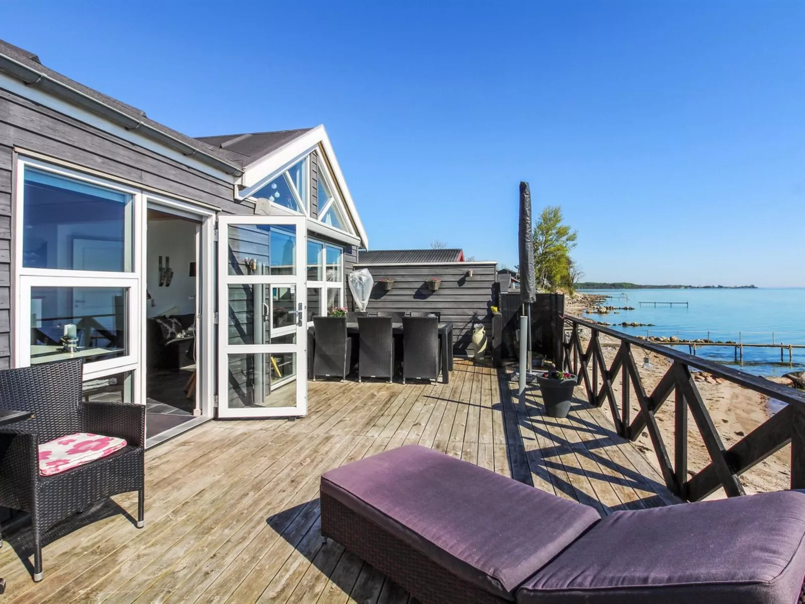 "Grim" - 5m from the sea