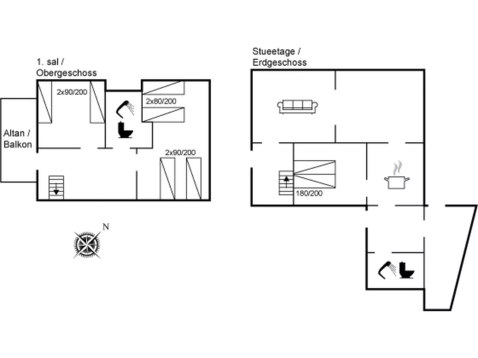 "Ortrud" - 200m from the sea