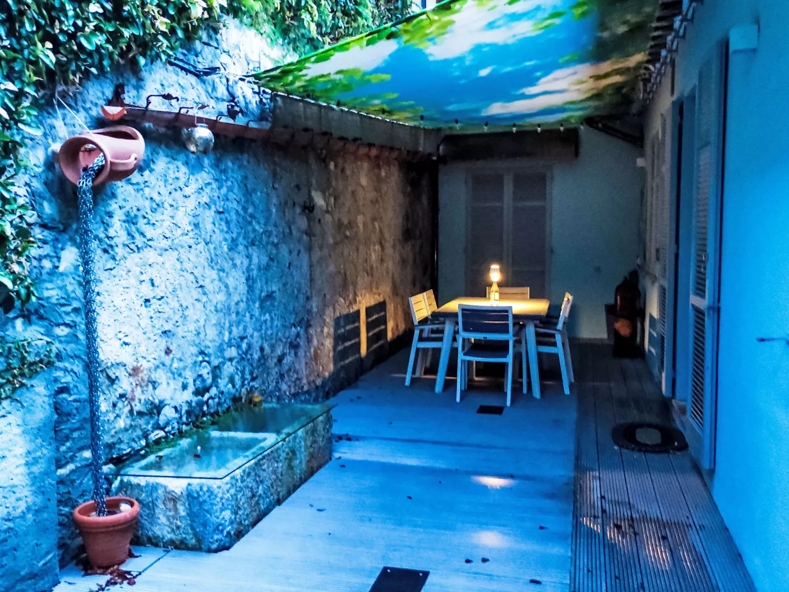 La tana del pescatore-Buiten