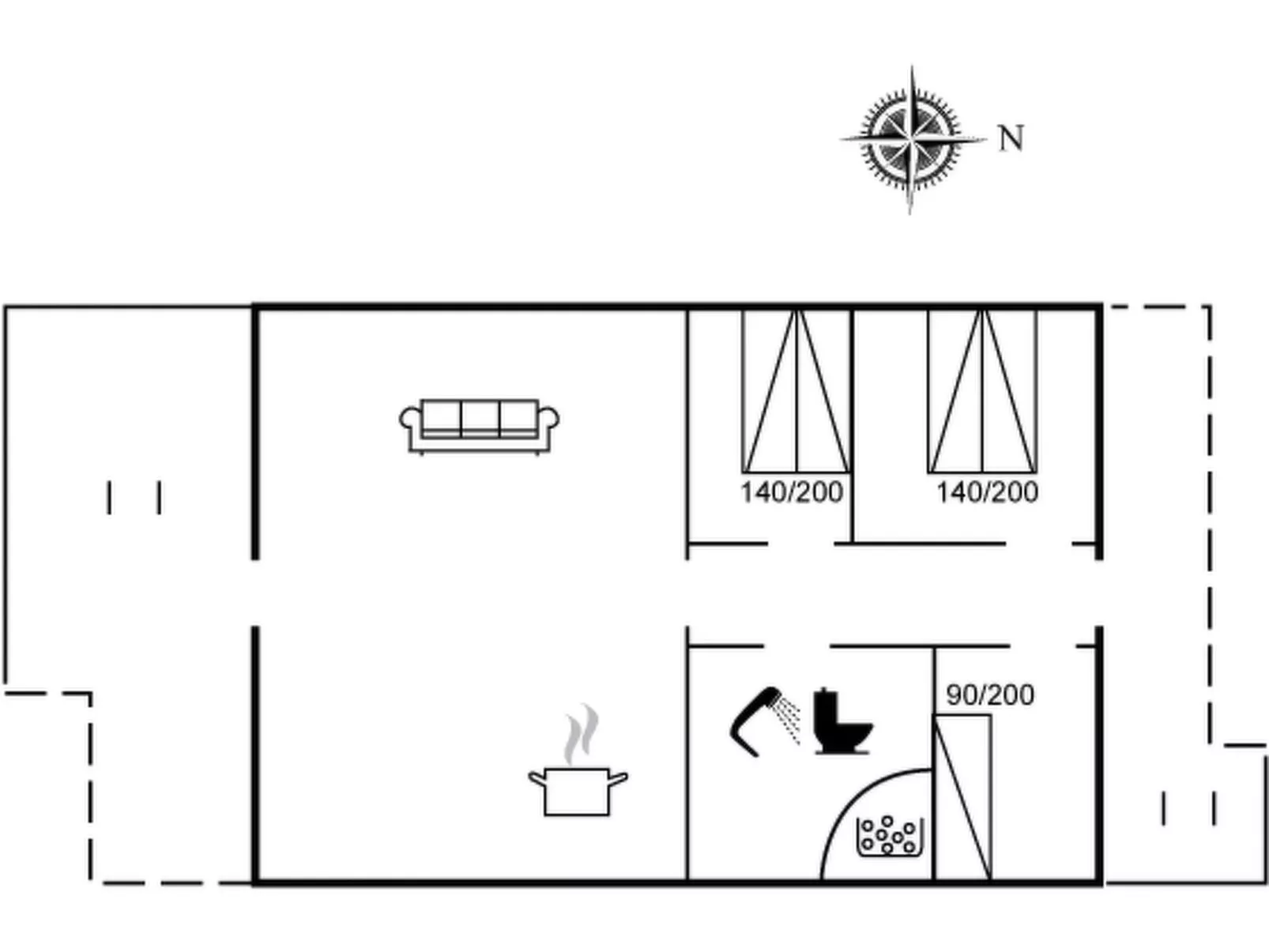 "Sanelma" - 900m from the sea