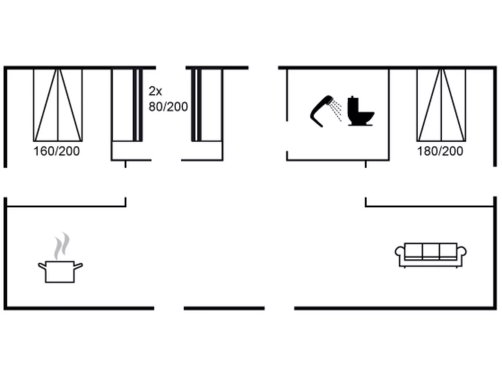 "Ginne" - 125m from the sea