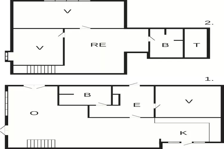 5 persoons vakantie huis in Tisvildeleje-Plattegrond