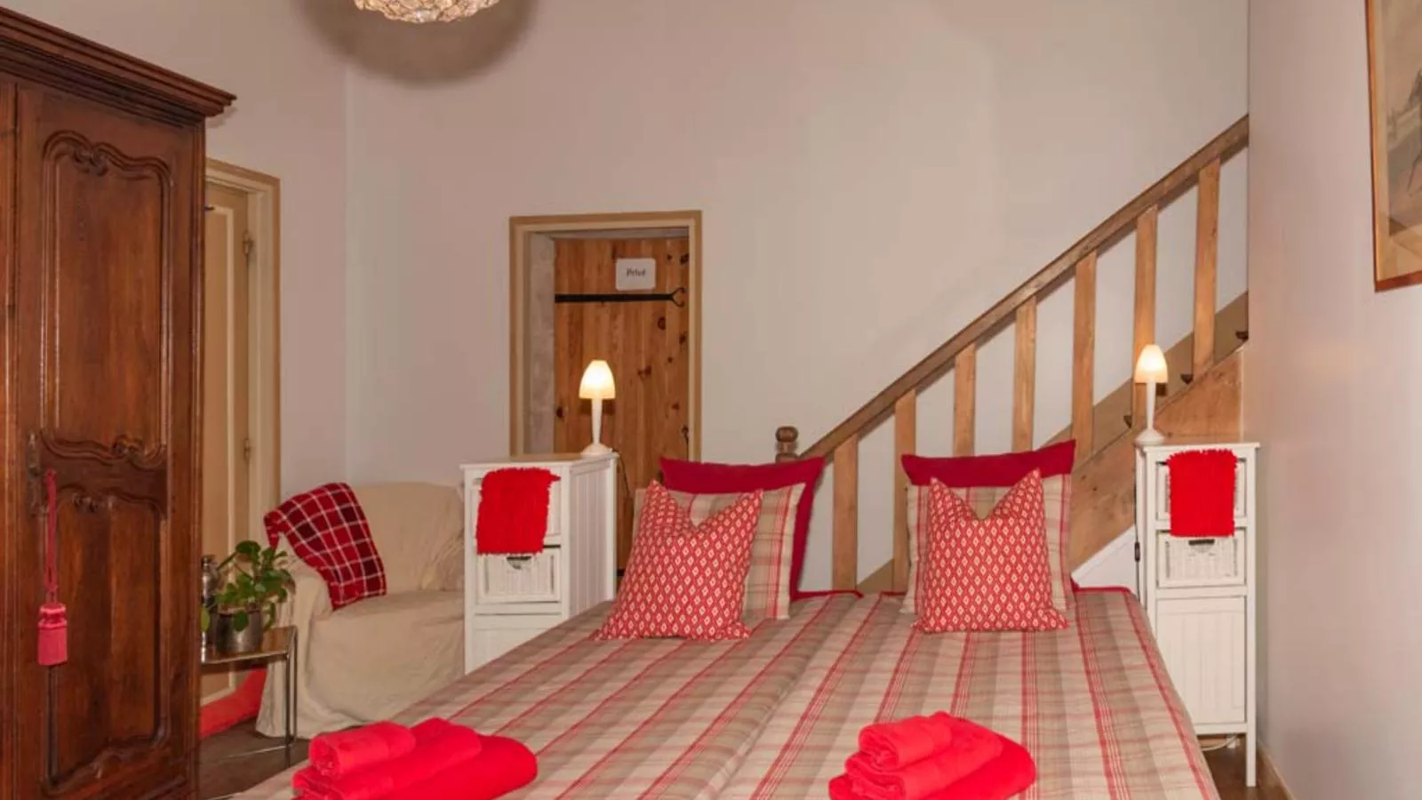 Gîte Côté Rivière-Slaapkamer