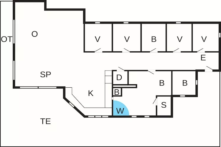 8 persoons vakantie huis in Nexø-By Traum-Plattegrond