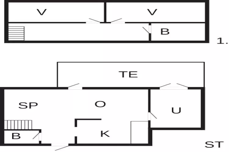 Uitnodigend familieverblijf in Osterlen-Plattegrond