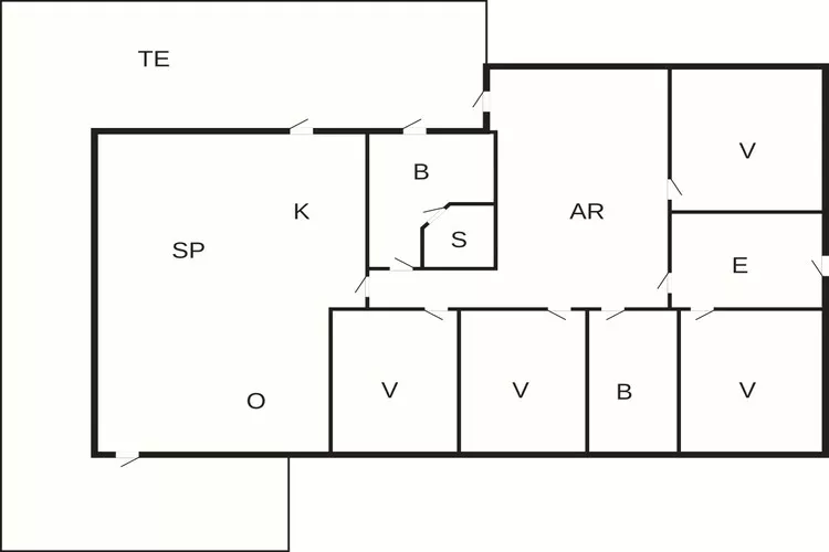 5 sterren vakantie huis in Lemvig-By Traum-Plattegrond