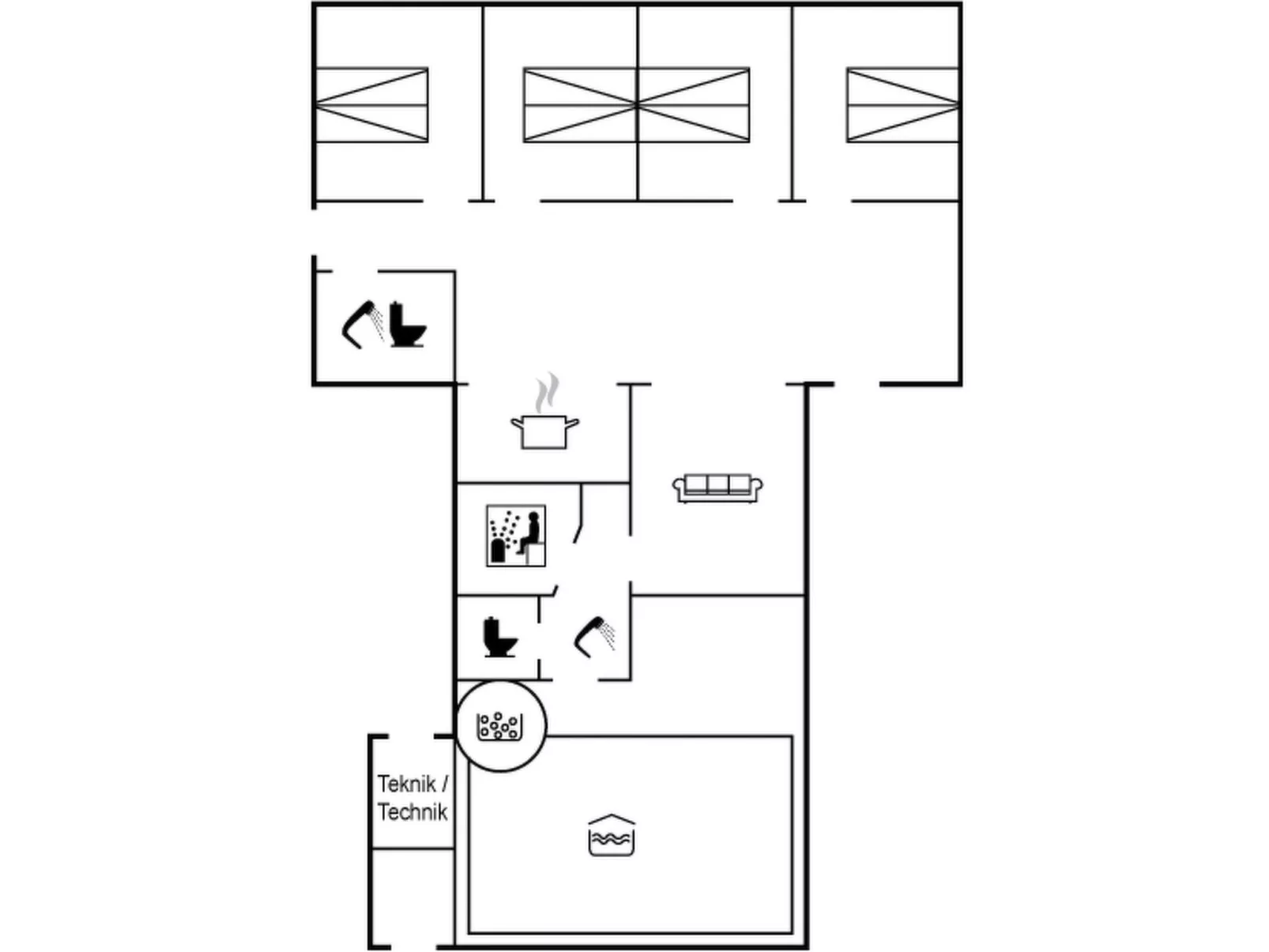 "Anniesette" - 1.5km from the sea