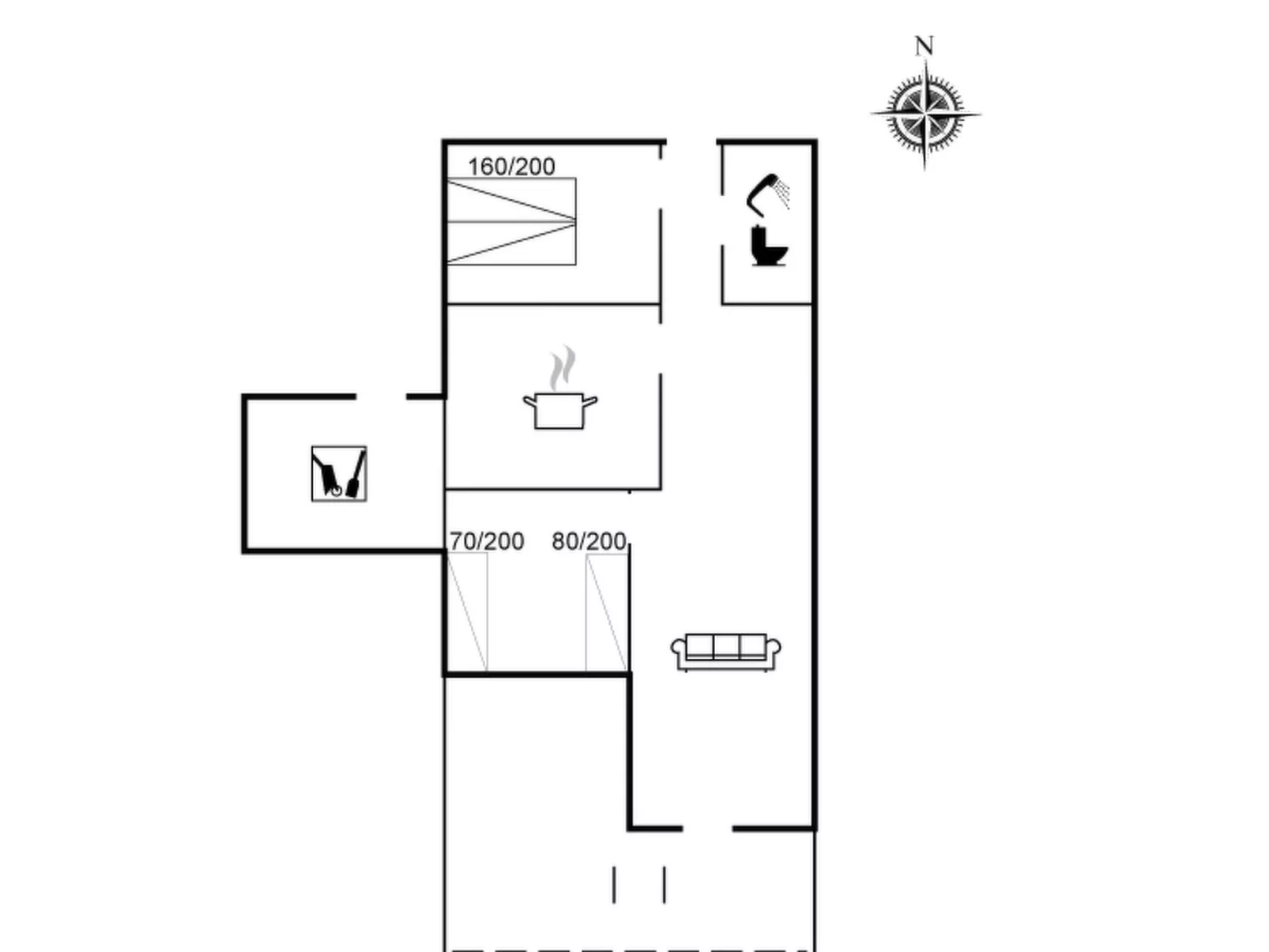 "Geert" - 900m from the sea