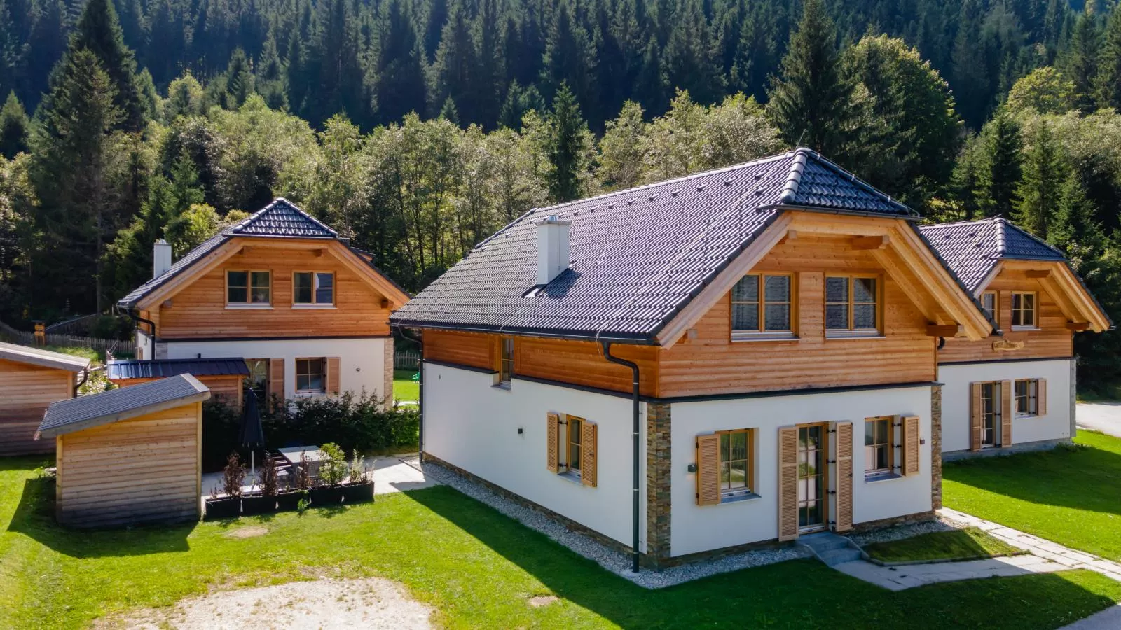 Steier Hütte S-Buitenkant zomer