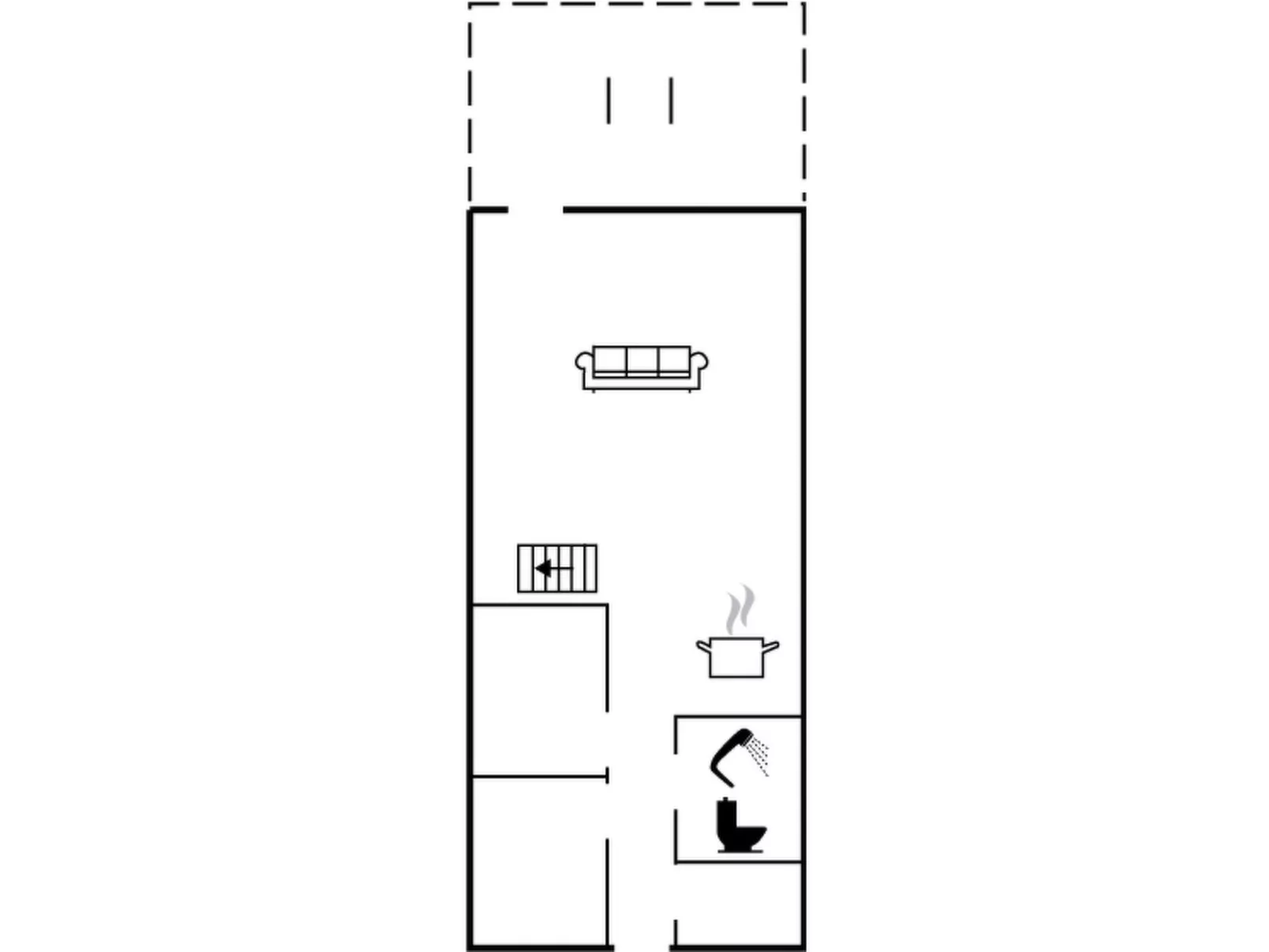 "Fredger" - 450m from the sea