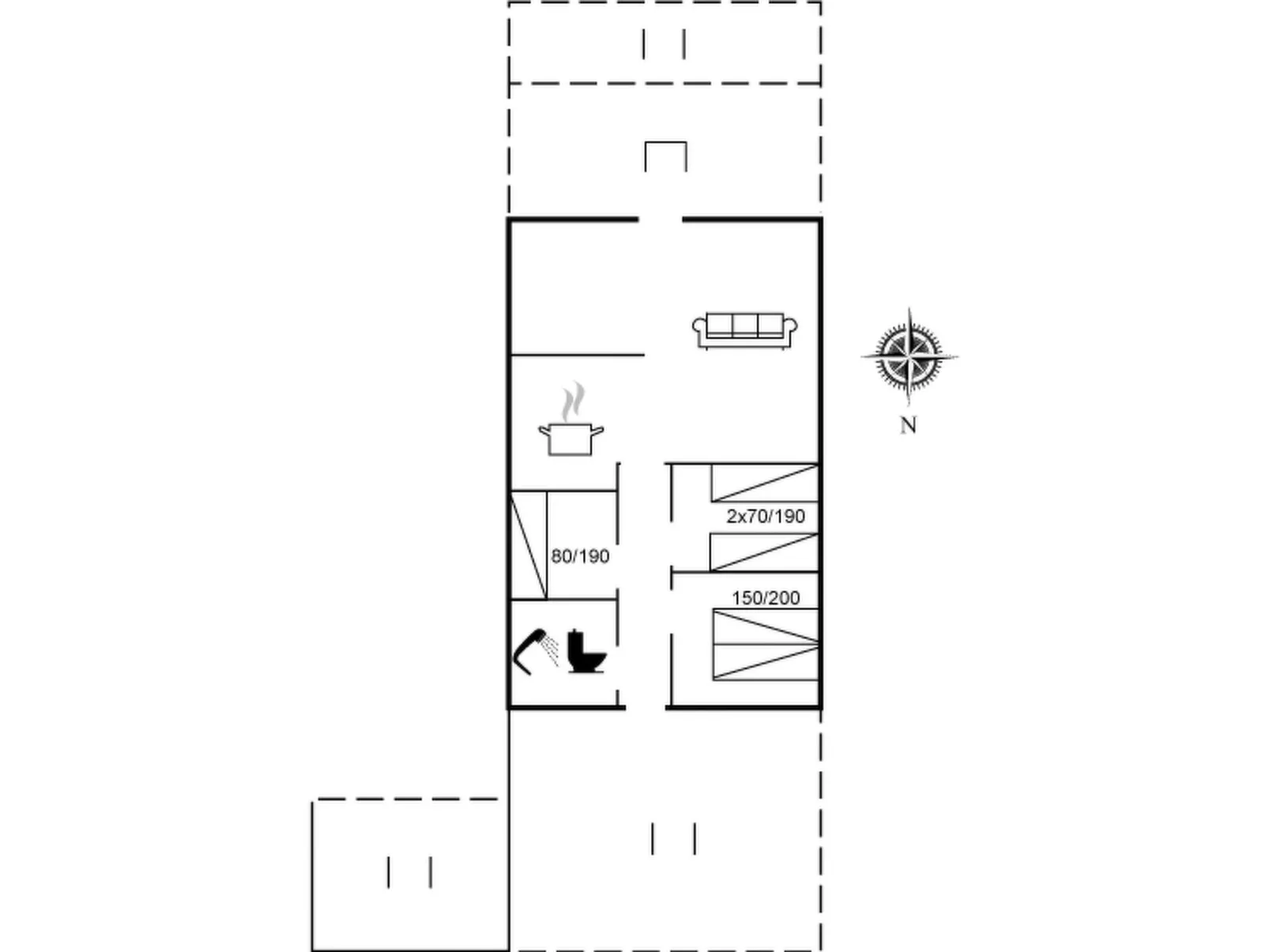 "Antonelle" - 1.7km from the sea