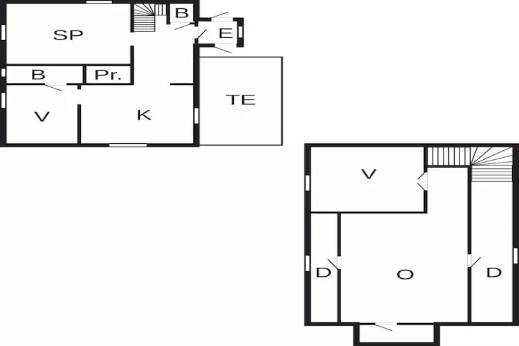 4 persoons vakantie huis in BURTRÄSK-Plattegrond