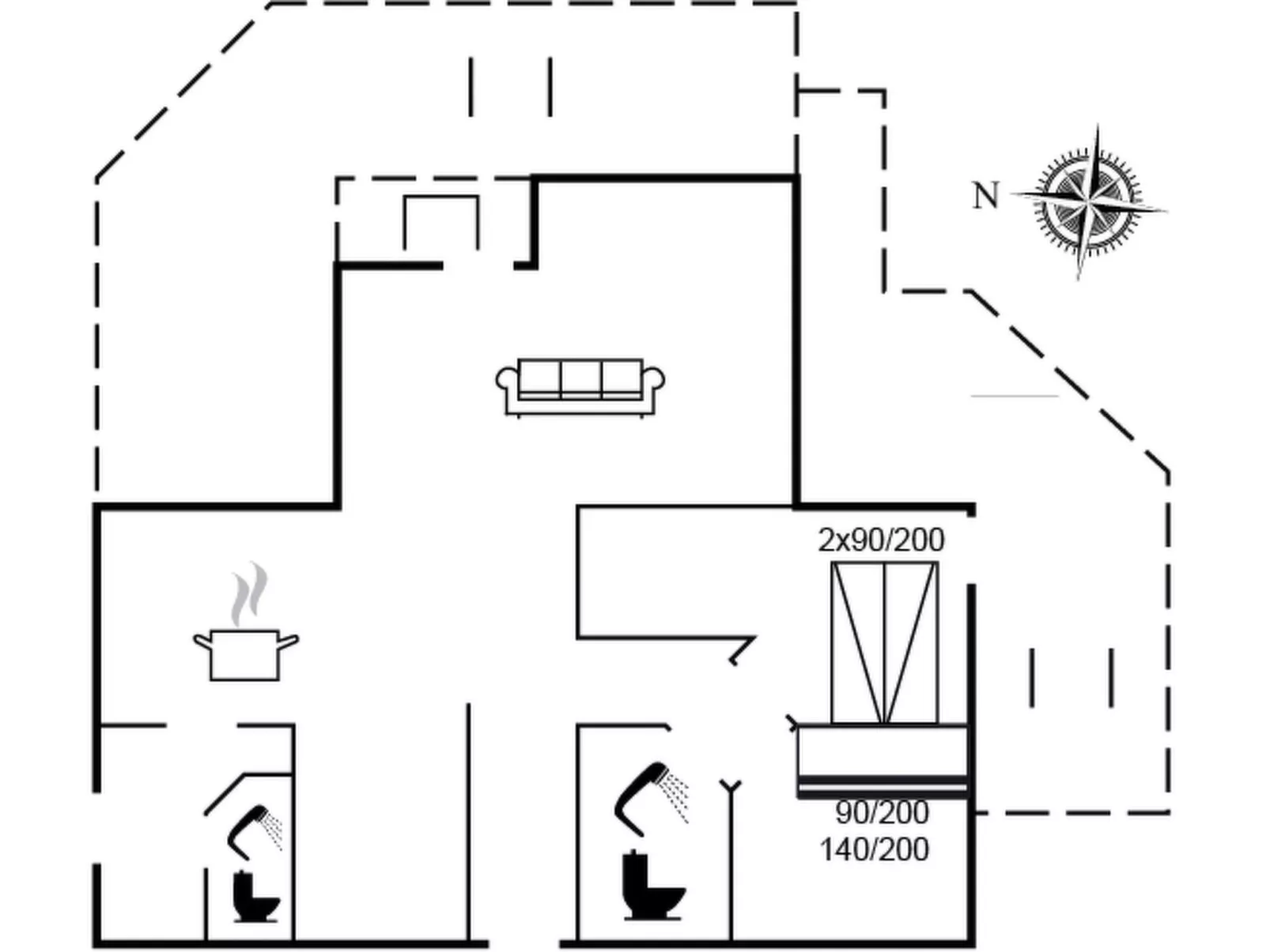 "Annrike" - 175m to the fjord
