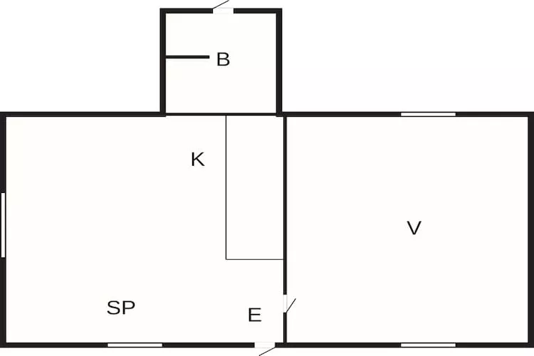 4 persoons vakantie huis in NYKVARN-Plattegrond