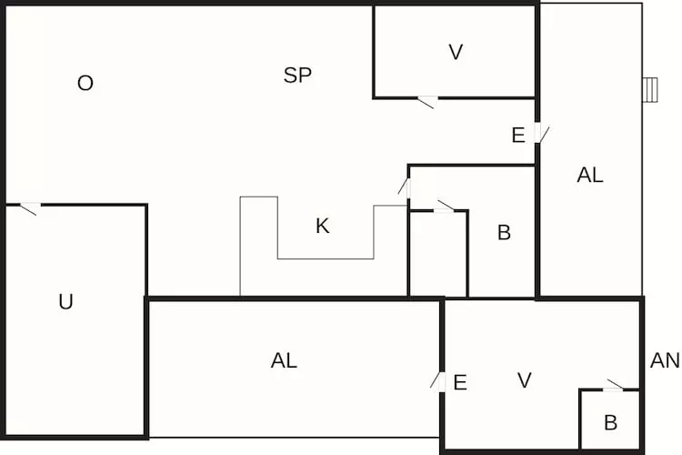 4 sterren vakantie huis in SÖLVESBORG-Plattegrond