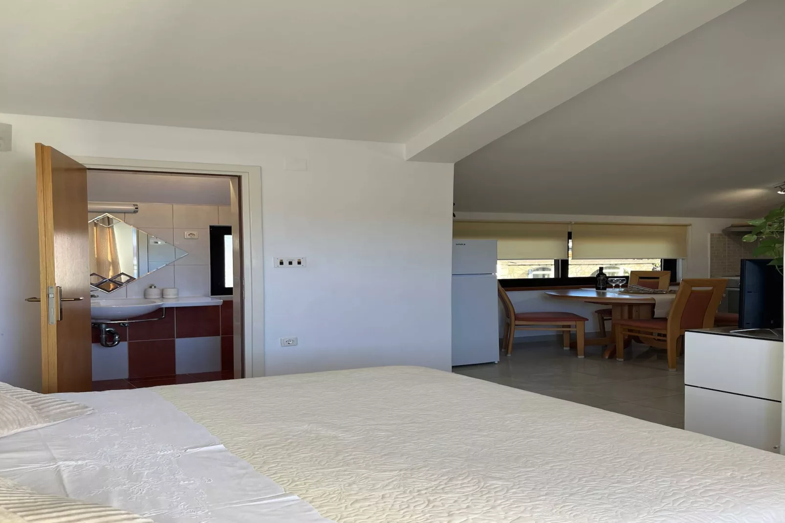 Apartment Josipa  Vela Luka- Studio Apartment with Balcony and Sea View-Keuken