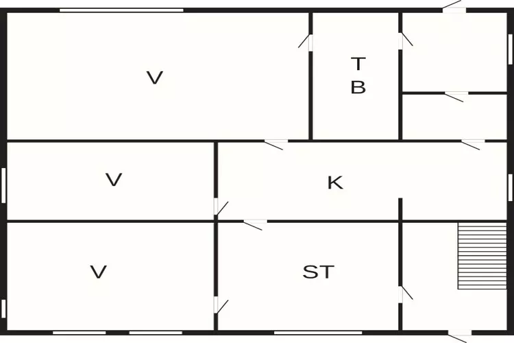 Charmante retraite nabij attracties -- By Traum Ferienwohnungen-Plattegrond