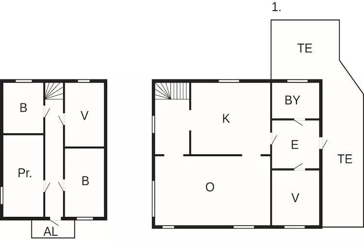4 Personen vakantie huis in ALSVÅG-Plattegrond