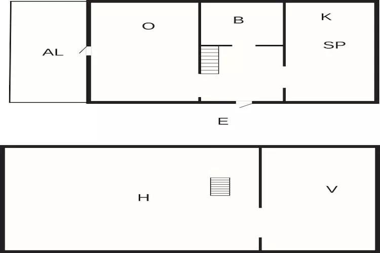 4 sterren vakantie huis in Byxelkrok-Plattegrond