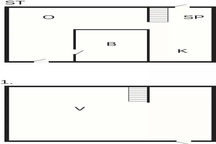 5 sterren vakantie huis in Liseleje-Plattegrond