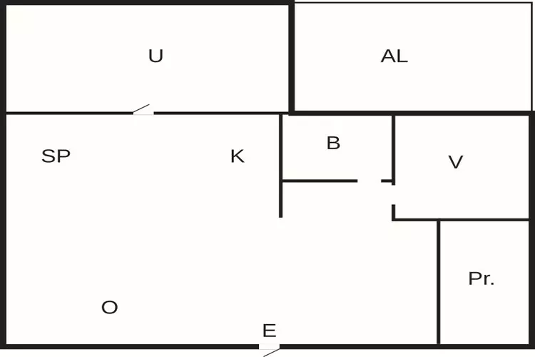 4 Personen vakantie huis in FäRJESTADEN-Plattegrond
