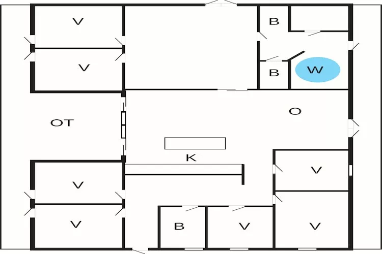 5 sterren vakantie huis in Ebeltoft-Plattegrond