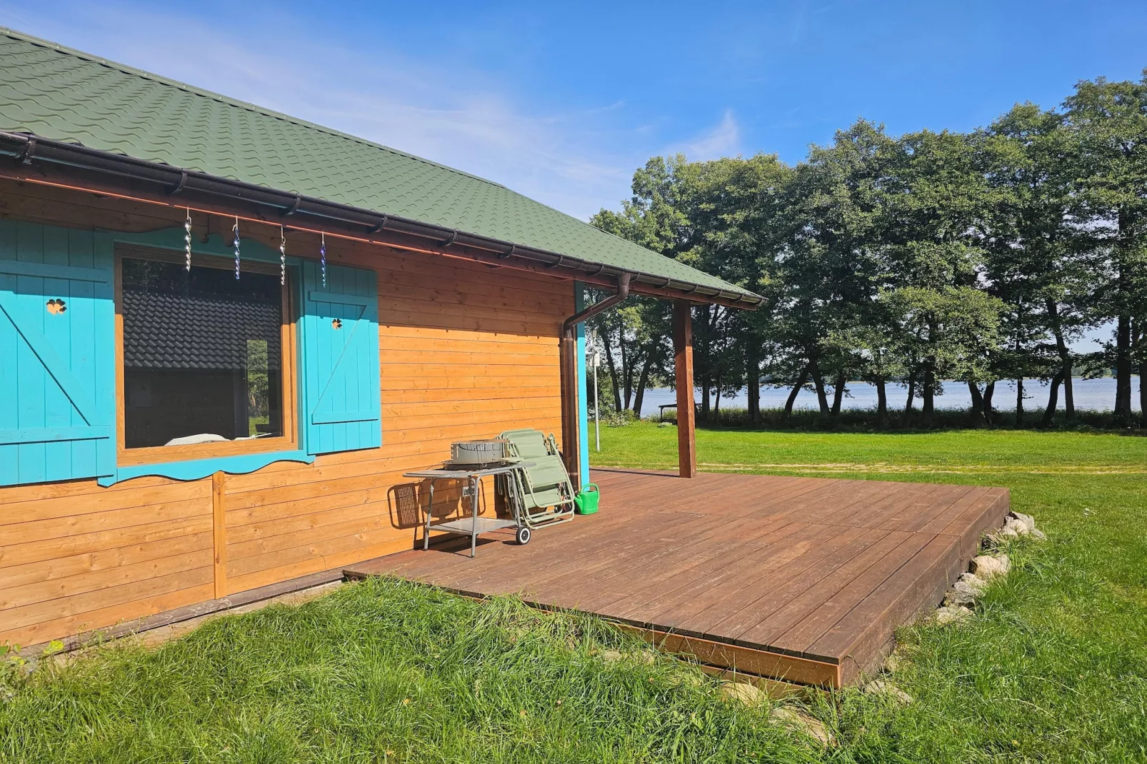 	Domek wakacyjny NIEZAPOMINAJKA dla max 4 osób Grąbczyn-Terrasbalkon