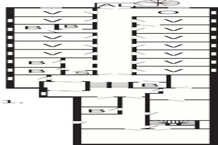 Standard dobbeltværelse-Plattegrond