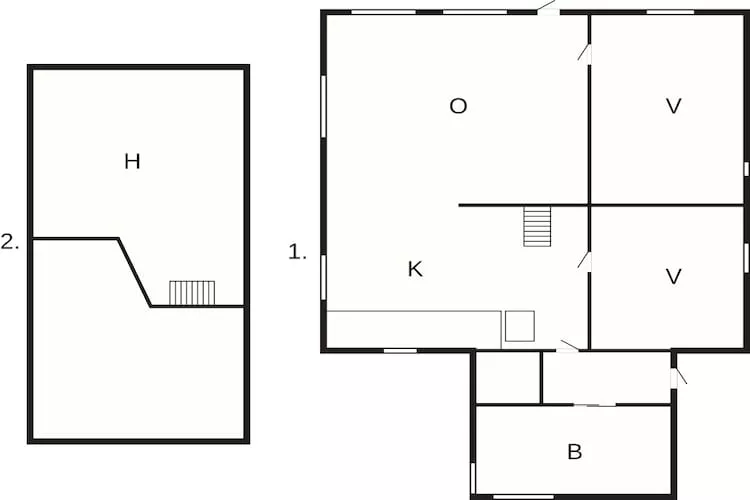 4 sterren vakantie huis in Grimstad-Plattegrond